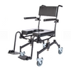 Image of ActiveAid 1100 Rehab Shower / Commode Chair - Seat Height / Slope Adjustable - General Medtech