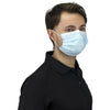 Image of Ticare 3 PLY Disposable Face Mask with Ear Loops and Adjustable Nose Clips (Box of 50) 70-0645-50 - General Medtech