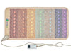 Image of HealthyLine Rainbow Chakra Mat™ Small 4020 Firm - Photon PEMF Inframat Pro® 3rd Edition RW-ch-4020-PhP