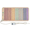 Image of HealthyLine Rainbow Chakra Mat™ Small 4020 Firm - Photon PEMF Inframat Pro® 3rd Edition RW-ch-4020-PhP