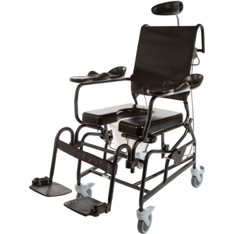 ActiveAid 285 Rehab Shower Commode Chair with Tilt