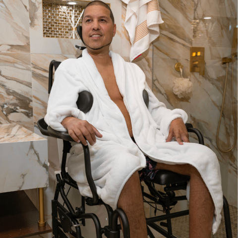 ActiveAid 285 Rehab Shower Commode Chair with Tilt
