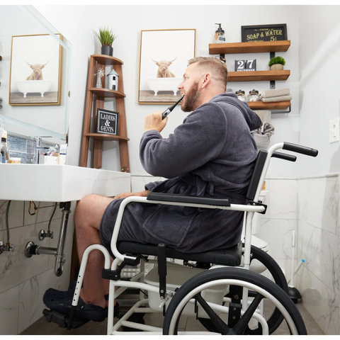 ActiveAid 600 Rehab Shower Commode Chair