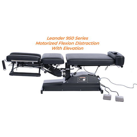 Leander Chiropractic Table LT 950 Motorized Flexion Distraction Variable Height