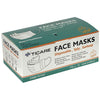Image of Ticare 3 PLY Disposable Face Mask with Ear Loops and Adjustable Nose Clips (Box of 50) 70-0645-50 - General Medtech