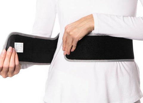 HealthyLine Portable Heated Gemstone Pad - Belt Model with Power-Bank InfraMat Pro® Portable-AT-Belt