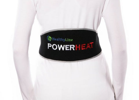 HealthyLine Portable Heated Gemstone Pad - Belt Model with Power-Bank InfraMat Pro® Portable-AT-Belt
